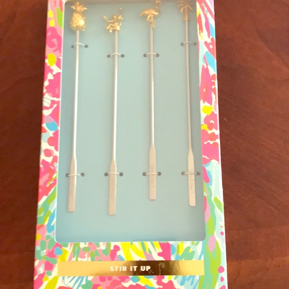 Lilly Pulitzer Accessories - Lilly Pulitzer cocktail stirrers